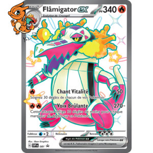 Flâmigator ex - Promos Écarlate a Violet - 081