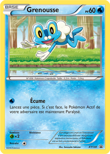Grenousse - Promos XY - 138