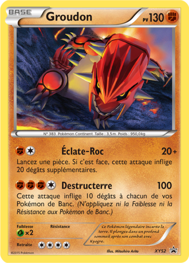 Groudon - Promos XY - 052