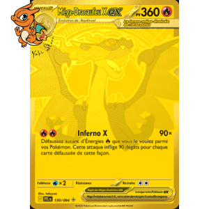 Mega Dracaufeu X ex - Flammes Fantasmagoriques - 130/094