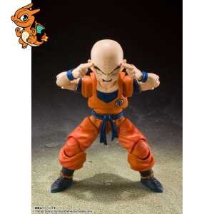 DRAGON BALL Z -Krillin "Earth Strong Man" -Figurine S.H. Figuarts 13cm