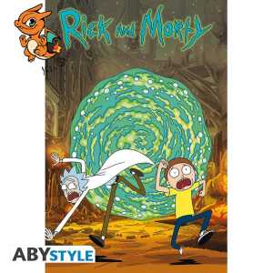 RICK AND MORTY - Poster Maxi 91,5x61 - Où est Rick