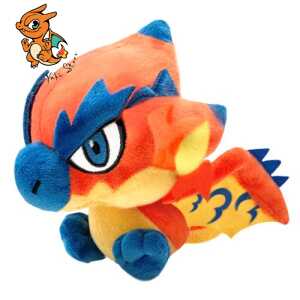 MONSTER HUNTER - Mondefo Rathalos - Peluche 17cm