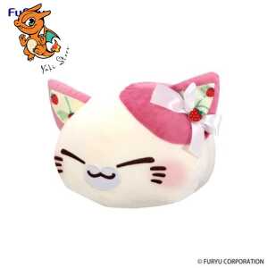 NEMUNEKO CAT - Berry Pink - Big Plush Toy 35cm