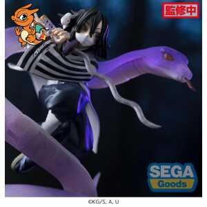DEMON SLAYER - Obanai Iguro - Figurine Xross Link 14cm