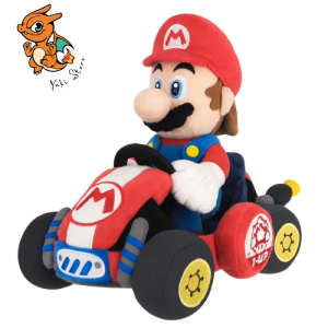 MARIO KART WORLD - Mario - Peluche 27cm
