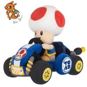 MARIO KART WORLD - Toad - Peluche 27cm