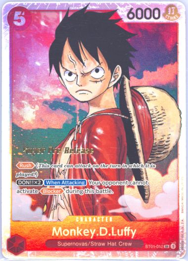 Monkey D. Luffy - Starter Deck: Straw Hat Crew - 012/017