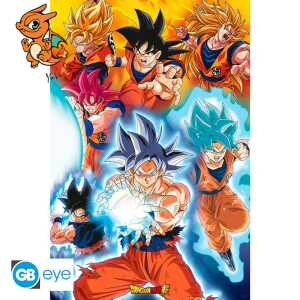 DRAGON BALL SUPER - Poster Maxi 91,5x61 - Transformations