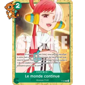 The World's Continuation - Starter Deck: Vert Uta - P-059/015