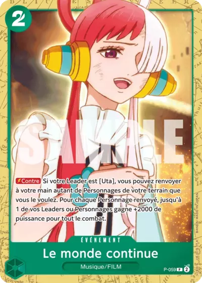 The World's Continuation - Starter Deck: Vert Uta - P-059/015