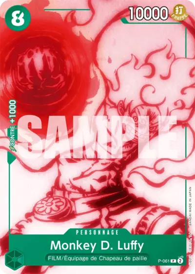 Monkey D. Luffy - Promos - 061