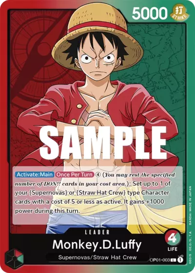 Monkey D. Luffy - Romance Dawn - 003/154
