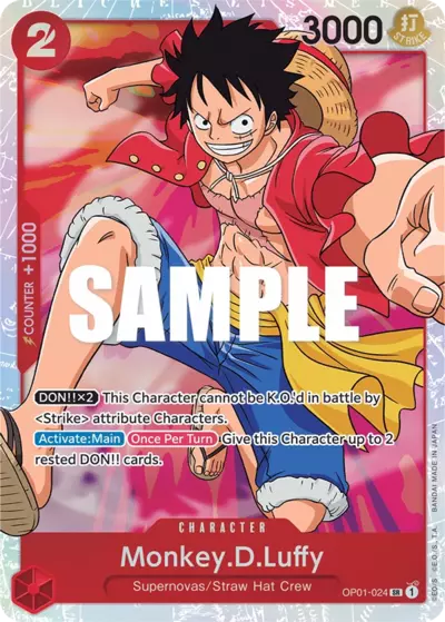 Monkey D. Luffy - Romance Dawn - 024/154