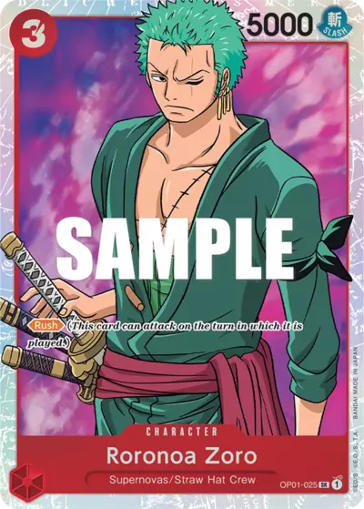 Roronoa Zoro - Romance Dawn - 025/154
