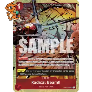 Radical Beam!! - Unnumbered Promos - OP01-029