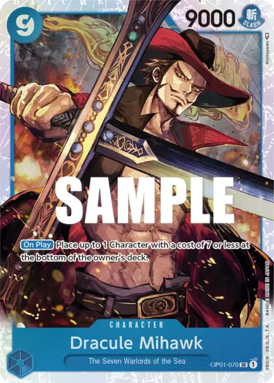 Dracule Mihawk - Romance Dawn - 070/154