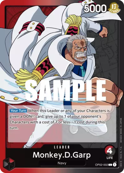 Monkey D. Garp - Paramount War - 002/154