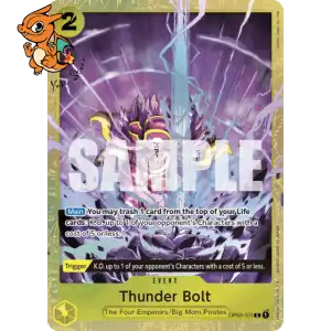 Thunder Bolt - Unnumbered Promos - OP03-121