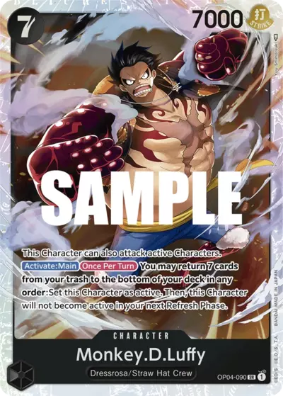 Monkey D. Luffy - Kingdoms of Intrigue - 090/149