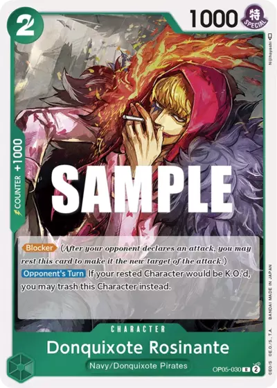 Don Quijote Rosinante - Unnumbered Promos - OP05-030