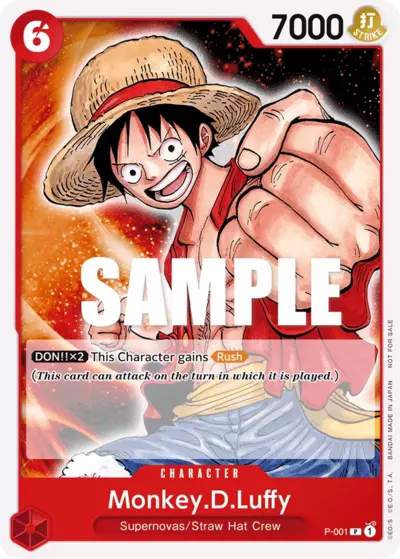 Monkey D. Luffy - Promos - 001