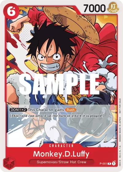 Monkey D. Luffy - Promos - 001