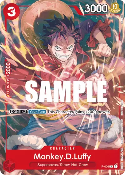 Monkey D. Luffy - Promos - 006