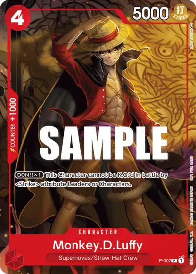 Monkey D. Luffy - Promos - 007