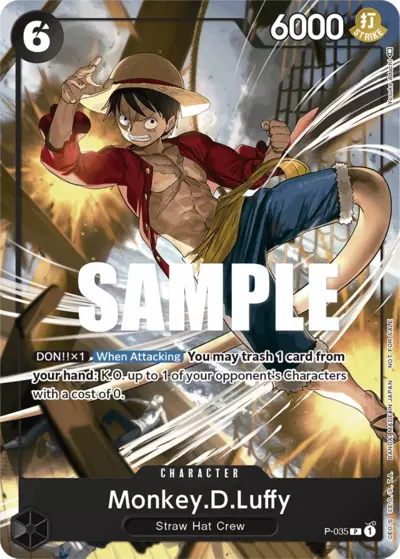 Monkey D. Luffy - Promos - 035