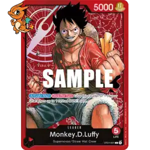 Monkey D. Luffy - Starter Deck: Straw Hat Crew - 001/017