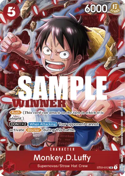 Monkey D. Luffy - Unnumbered Promos - ST01-012