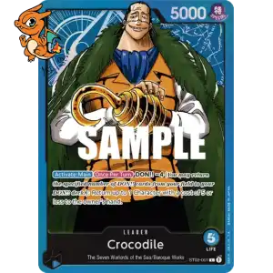Crocodile - Starter Deck: The Seven Warlords of the Sea - 001/017
