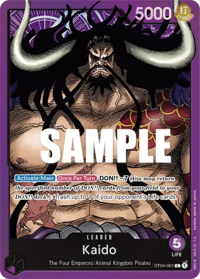 Kaido - Starter Deck: Animal Kingdom Pirates - 001/017