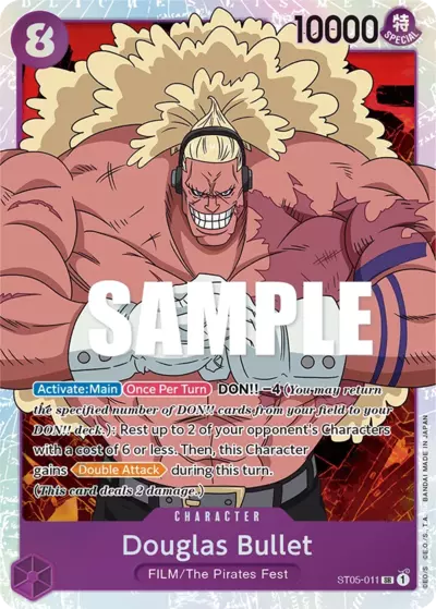 Douglas Bullet - Starter Deck: ONE PIECE FILM edition - 011/017