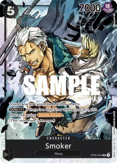 Smoker - Starter Deck: Absolute Justice - 004/017