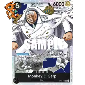 Monkey D. Garp - Starter Deck: Absolute Justice - 012/017