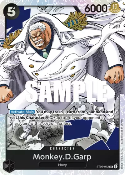 Monkey D. Garp - Starter Deck: Absolute Justice - 012/017