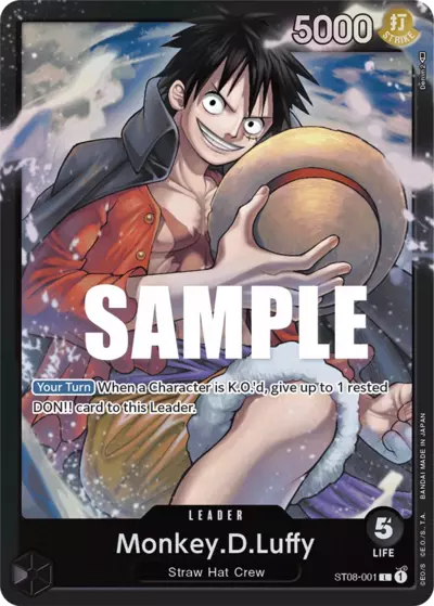 Monkey D. Luffy - Starter Deck: Monkey.D.Luffy - 001/015