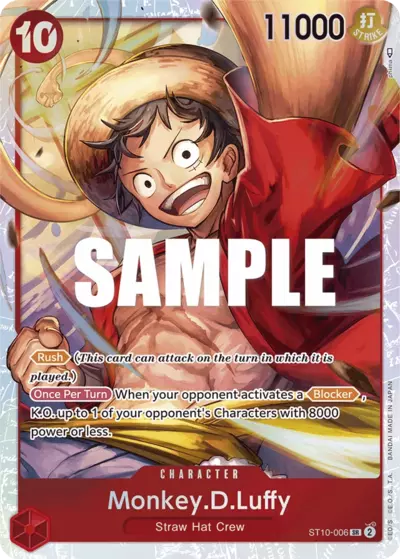 Monkey D. Luffy - Ultra Deck: The Three Captains - 006/019