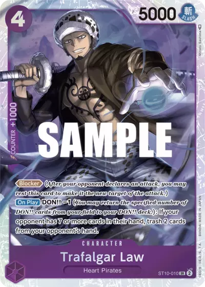 Trafalgar Law - Ultra Deck: The Three Captains - 010/019