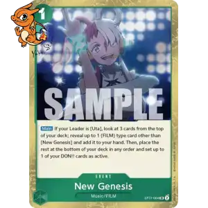 New Genesis - Starter Deck: Uta - 004/015