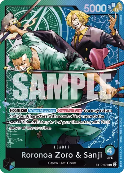Roronoa Zoro & Sanji - Starter Deck: Zoro & Sanji - 001/017