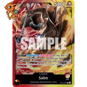 Sabo - Ultra Deck: The Three Brothers - 001/035
