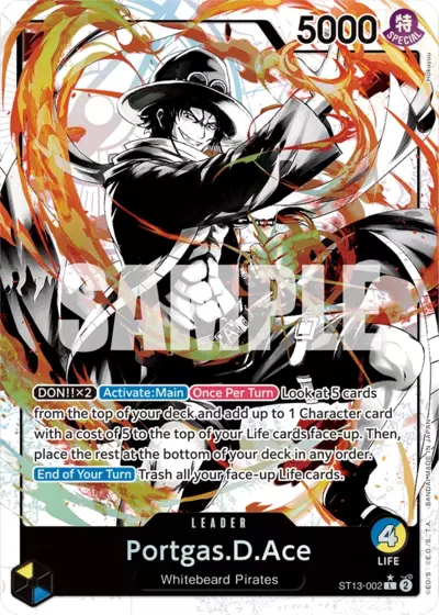 Portgas D. Ace - Ultra Deck: The Three Brothers - 002/035