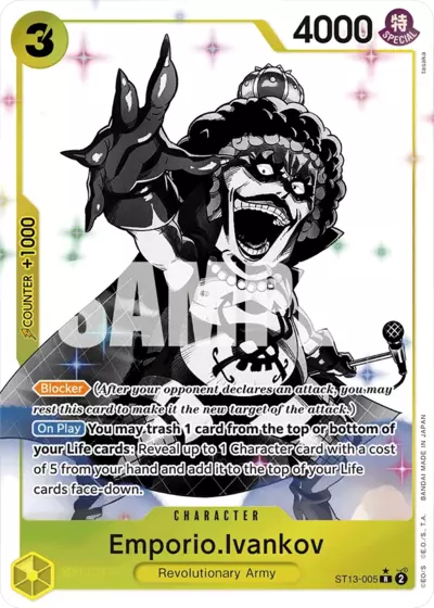 Emporio.Ivankov - Ultra Deck: The Three Brothers - 005/035