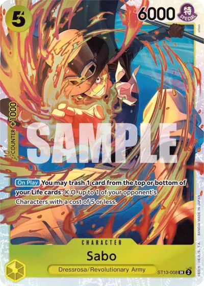 Sabo - Ultra Deck: The Three Brothers - 008/035