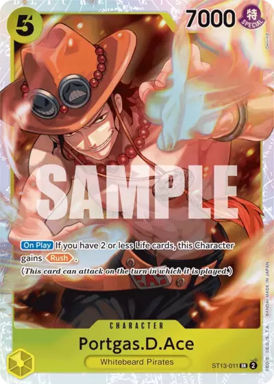 Portgas D. Ace - Ultra Deck: The Three Brothers - 011/035