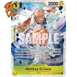 Monkey D. Garp - Ultra Deck: The Three Brothers - 013/035