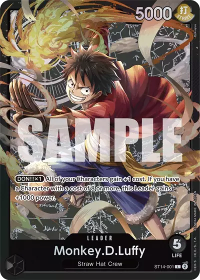 Monkey D. Luffy - Starter Deck: 3D2Y - 001/017
